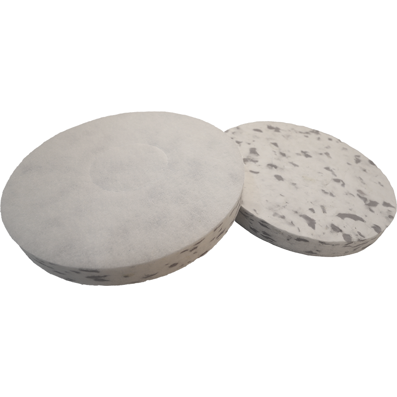 Round cleaning disc